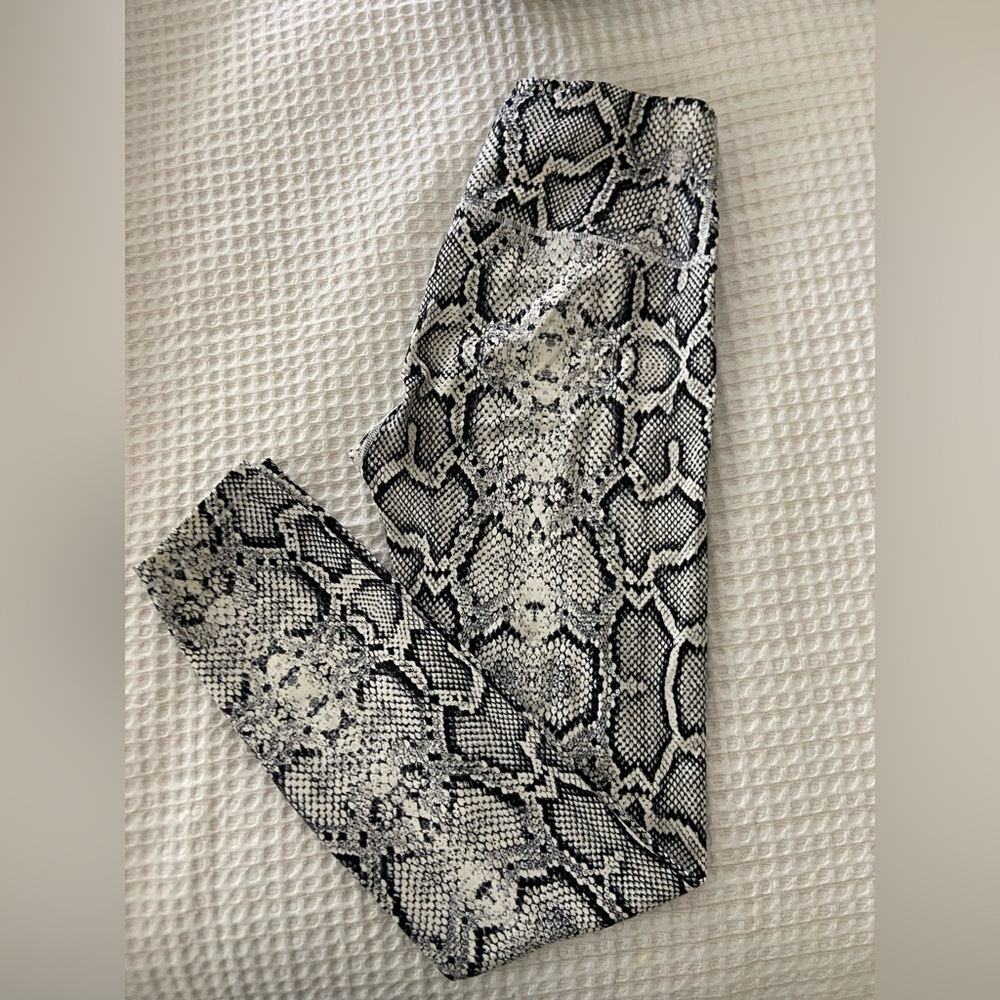Varley Snake Print Leggings